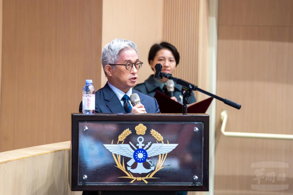 徐副部長致詞。（軍聞社記者王進福攝）
