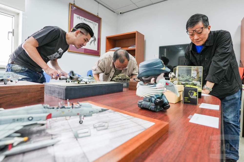國軍文藝金像獎軍事模型項複評　專業評選優秀作品