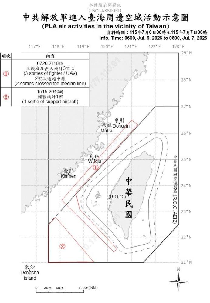 中共機艦臺海周邊活動 國軍嚴密監控應處 中共機艦臺海周邊活動 國軍嚴密監控應處