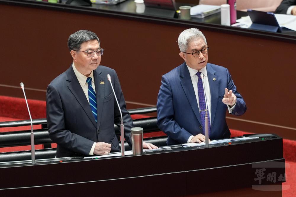 徐副部長：持續管控軍購進度　建構堅實防衛戰力