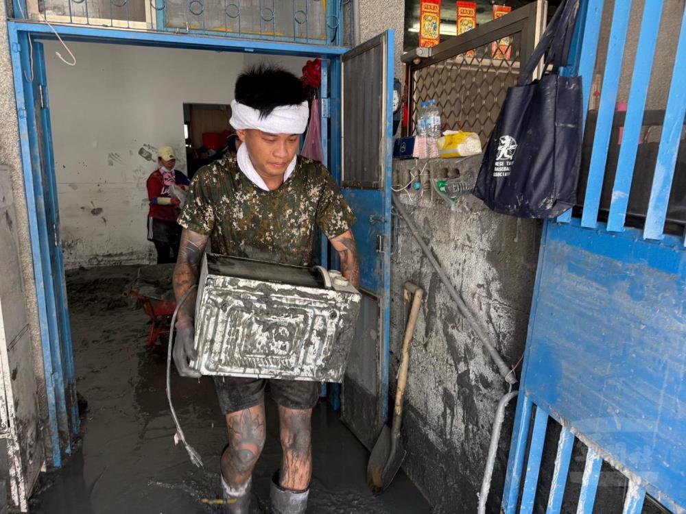 裝甲584旅班長陳冠言上士。（第三作戰區提供）