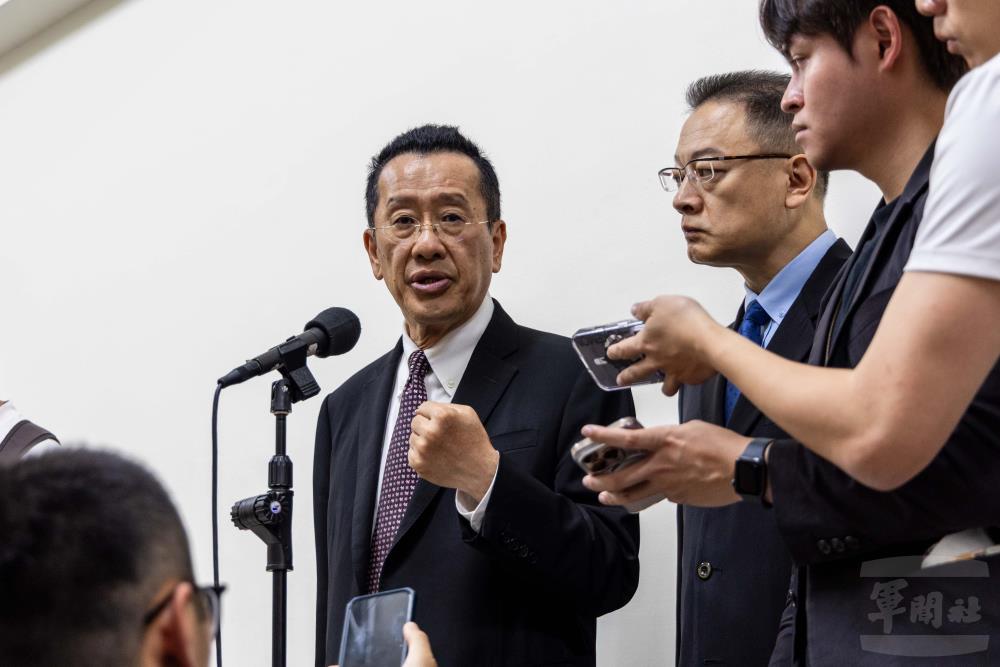 顧部長:國防預算攸關戰力 盼朝野支持特別條例 顧部長:國防預算攸關戰力 盼朝野支持特別條例