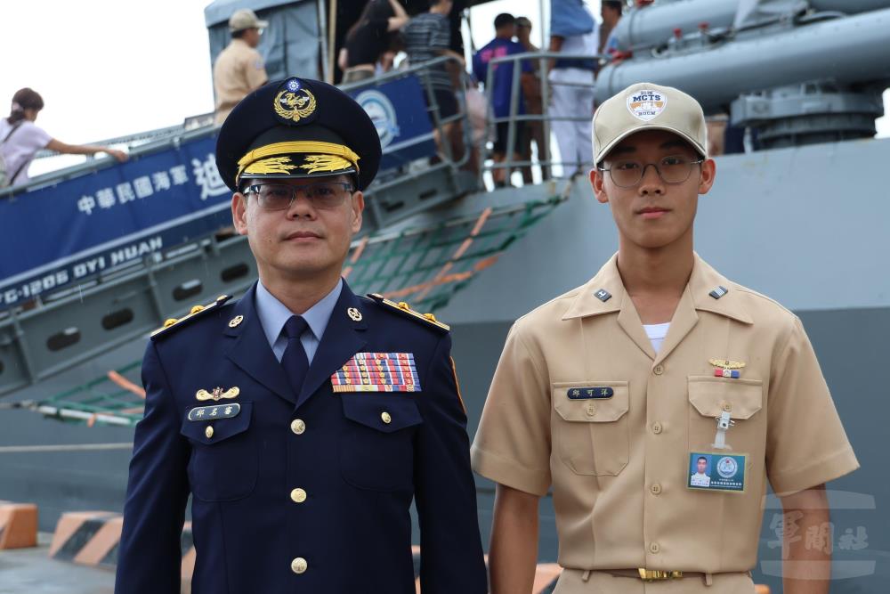 從海巡到海軍　父子攜手守護海疆【專訪】