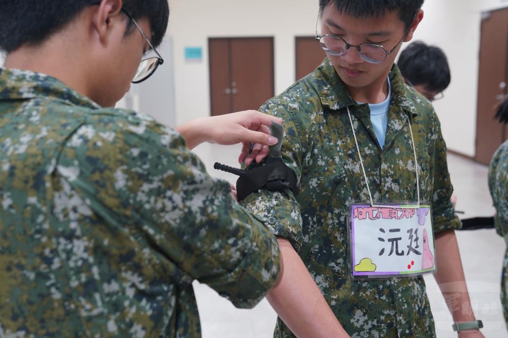 醫學營第三日課程　強化學子緊急救護知能