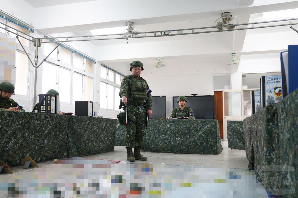 52群工兵支援營戰術階段鑑測