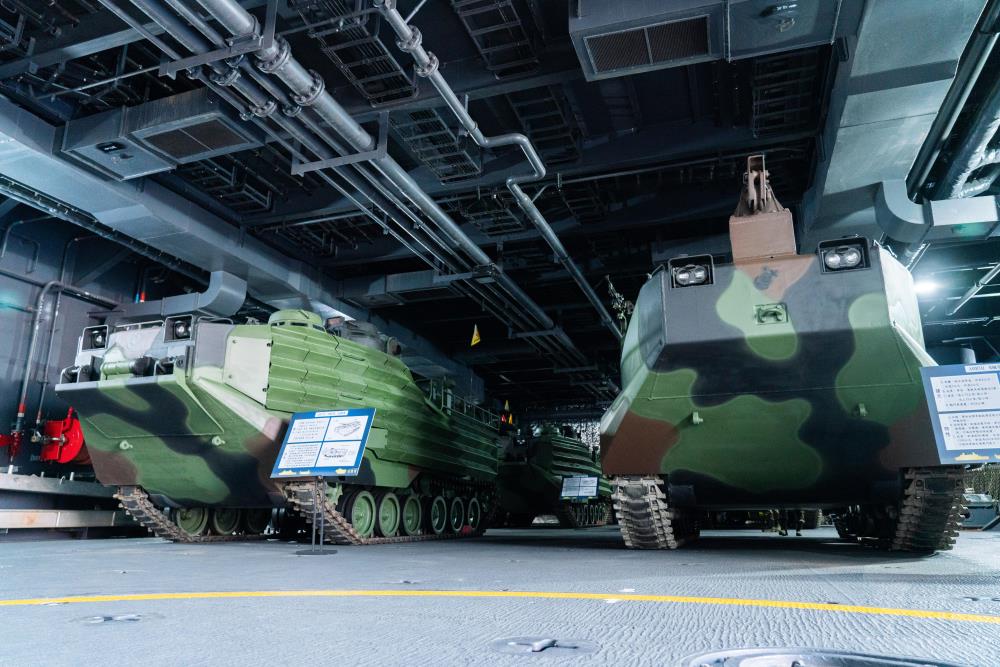 活動當天將開放民眾登上玉山軍艦及大武軍艦參觀。（軍聞社記者林庭暉攝）