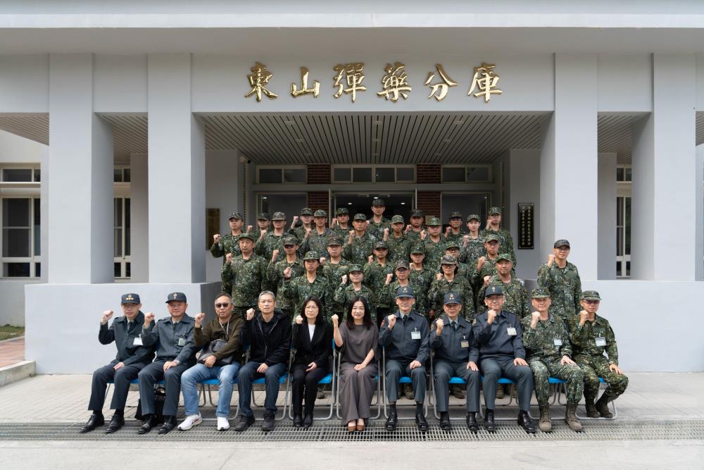 立委考察東山彈藥分庫　盼持續精進後勤安全設施