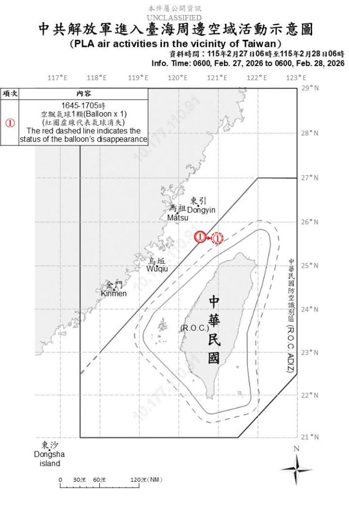 共艦臺海周邊活動　國軍嚴密監控應處