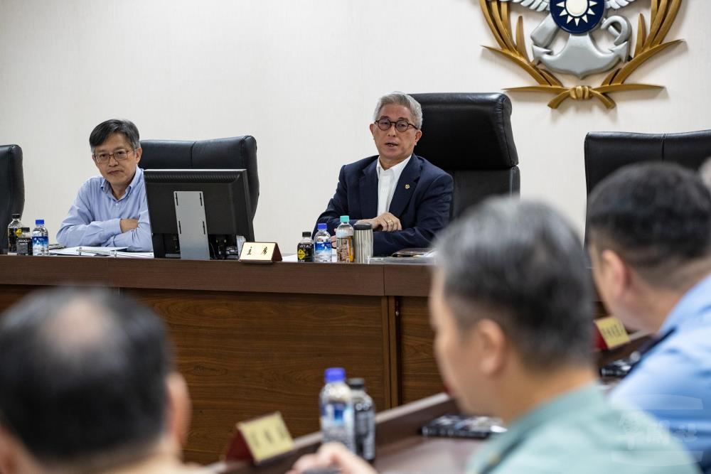徐副部長致詞時表示，演講只是啟發，落實行動才是關鍵。（軍聞社記者王茗生攝）