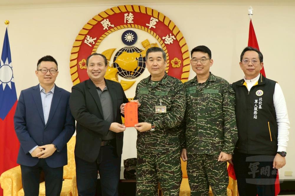 企業敬軍慰問海軍陸戰隊　致上誠摯關懷