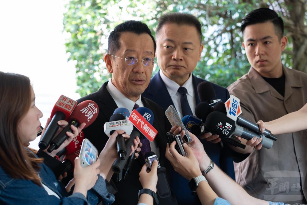 顧部長：盼朝野儘速協商審議預算　確保國防工作順利推動