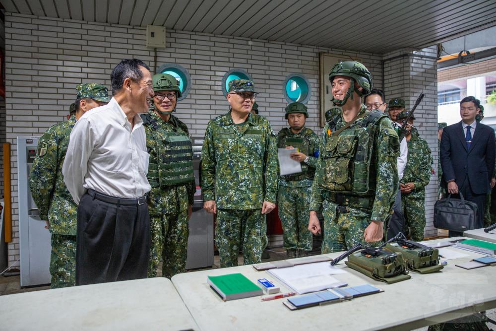 顧部長視導陸軍206旅召集訓練　肯定捍衛家園精神