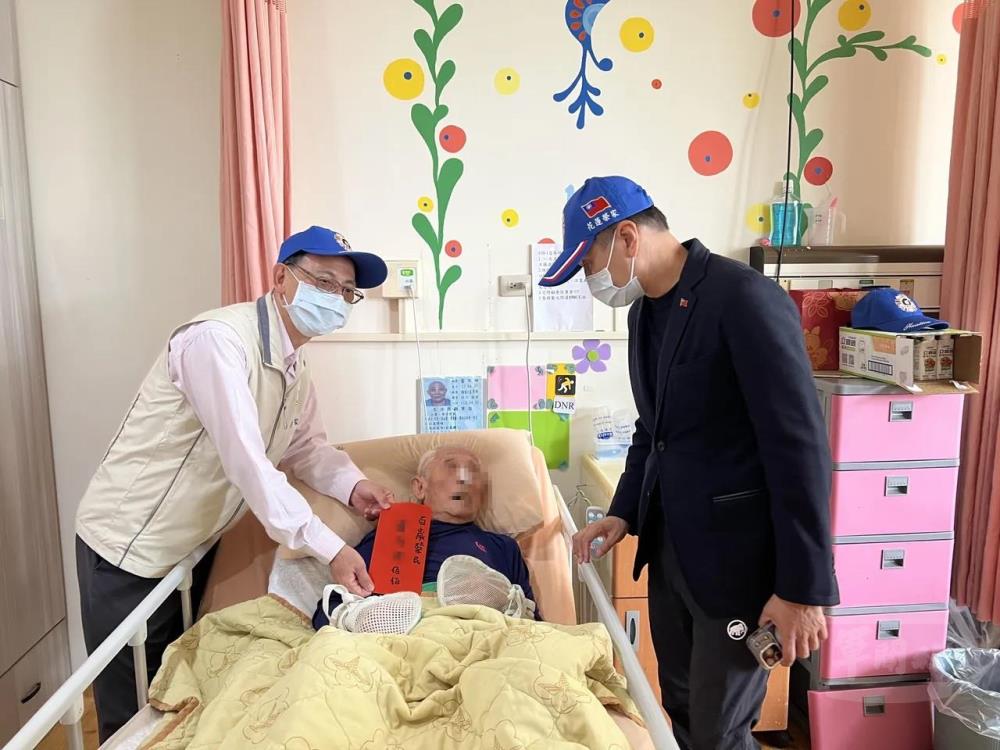 常總裁長期投入榮民照護。（花蓮榮服處提供）