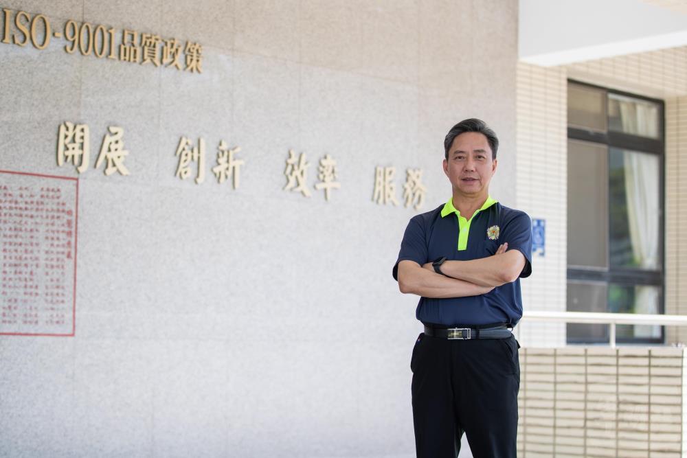 職訓中心在關主任帶領下，多次獲得勞動部TTQS金牌認證。（軍聞社記者王進福攝）