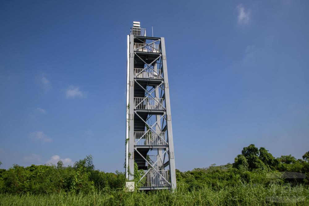 空軍第四聯隊UDS無人機干擾器。（軍聞社記者吳柏融攝）