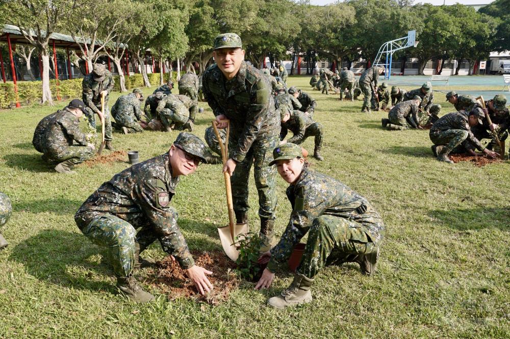 陸軍通訓中心植樹活動