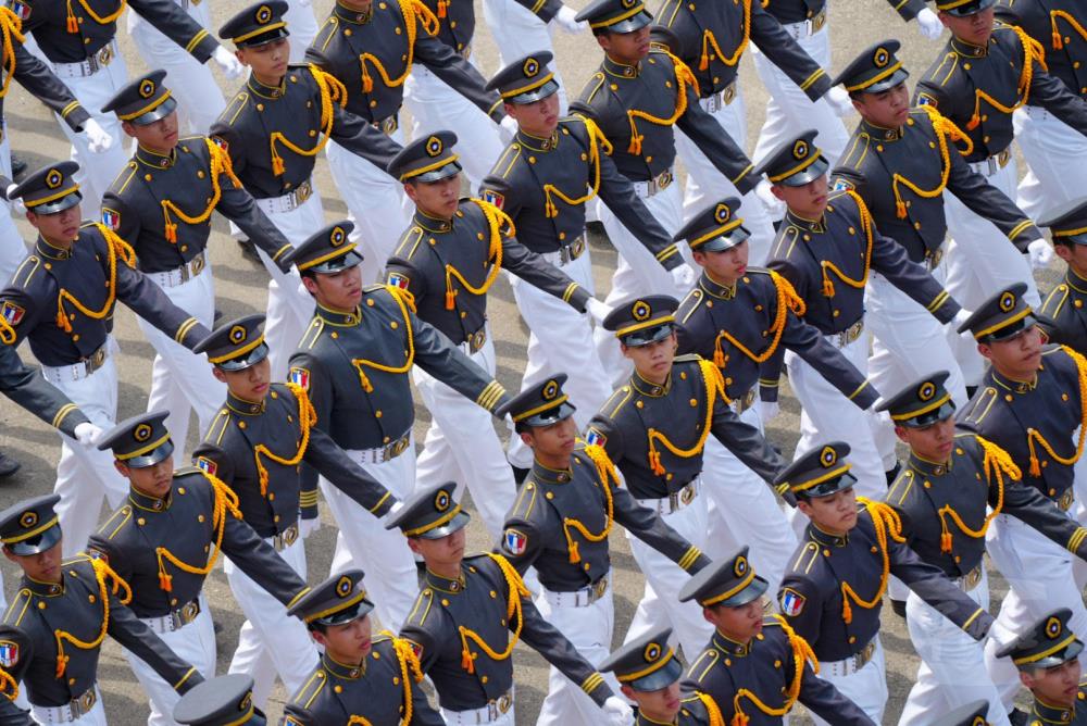 中正預校50週年校慶-閱兵分列式 中正預校50週年校慶-閱兵分列式