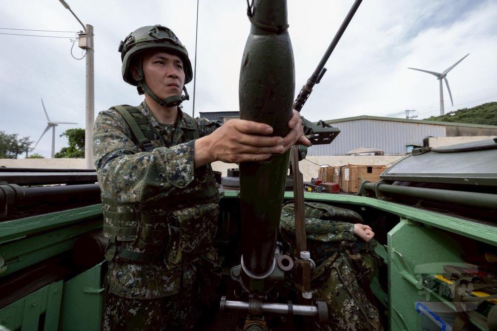 後備軍人進行專長複訓。（軍聞社記者吳柏融攝）