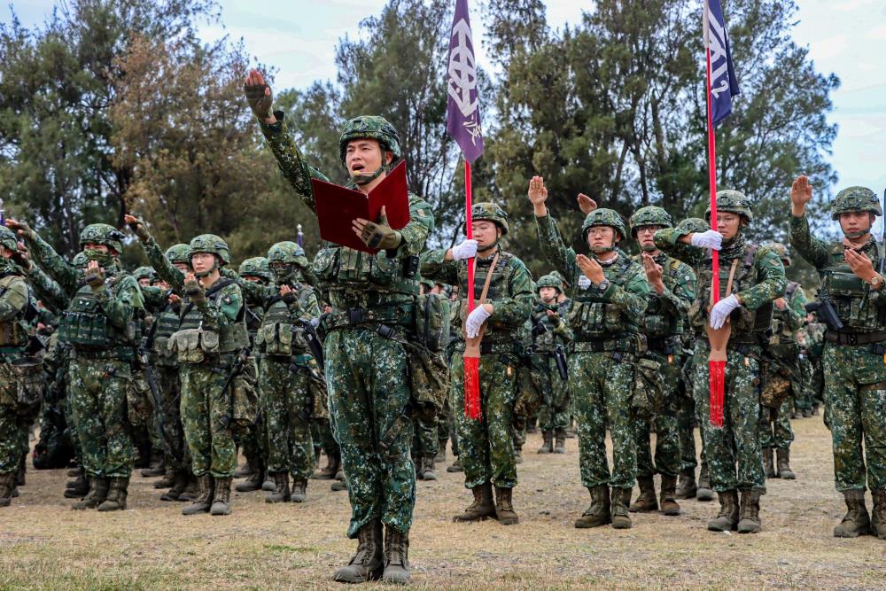 234旅三軍聯合火力實彈測考精神動員