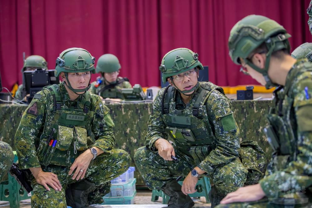裝甲542旅實施指參作業程序。（軍聞社記者王進福攝）