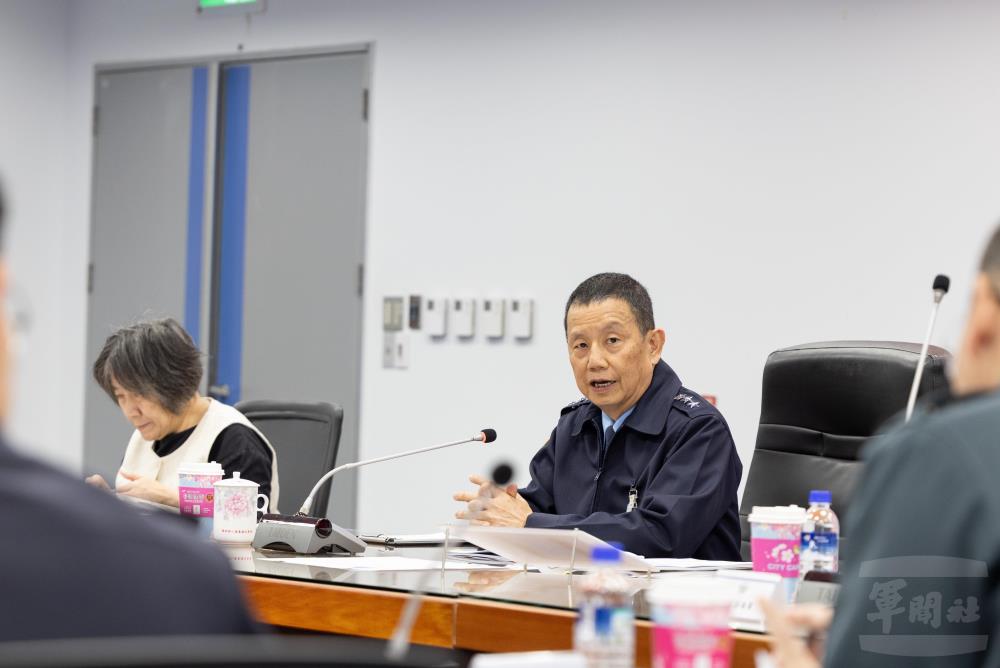 黃執行官感謝委員長期協助國軍推動性別平等工作。（軍聞社記者吳柏融攝）