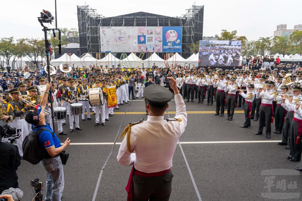 軍校樂隊聯合競演　嘉管展現三軍同源情感