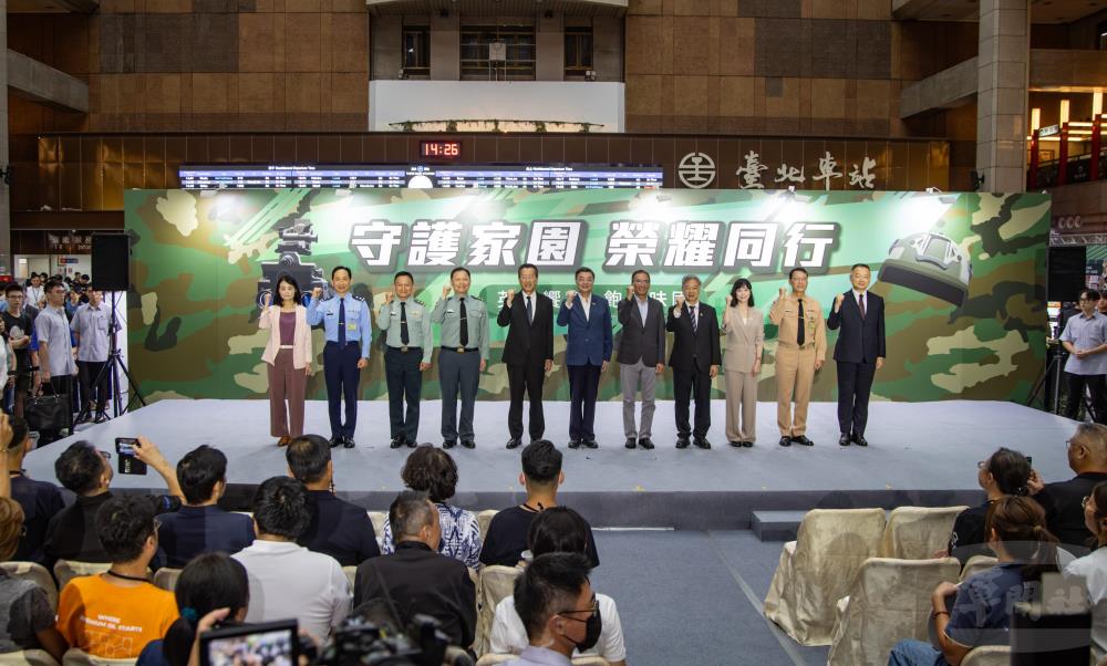 響應敬軍凝聚全民力量　卓揆：全力做國軍最堅強後盾