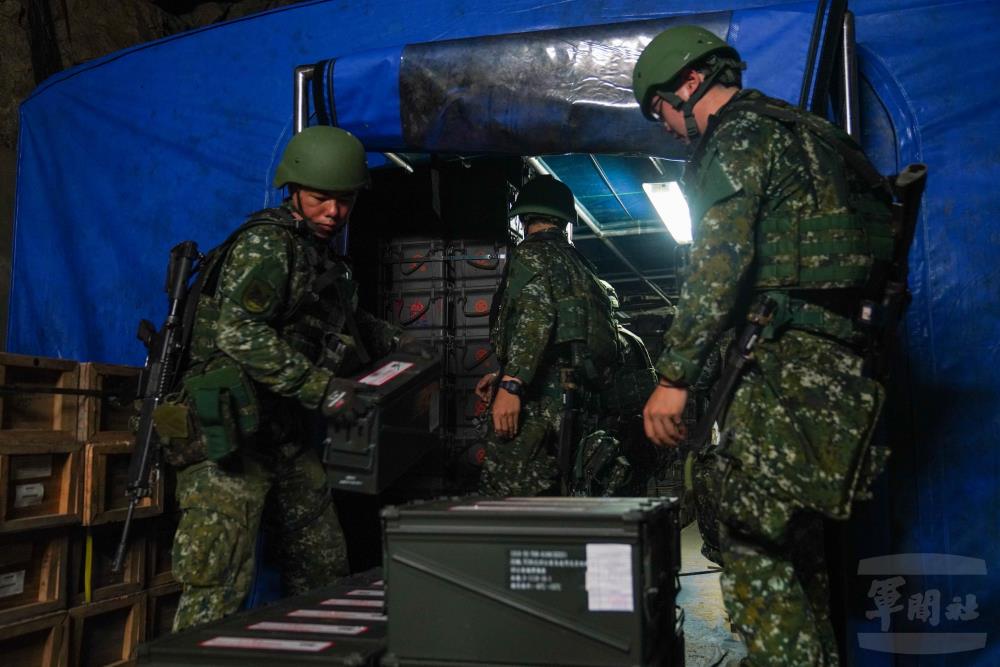 陸軍馬祖地區支援營彈藥還囤