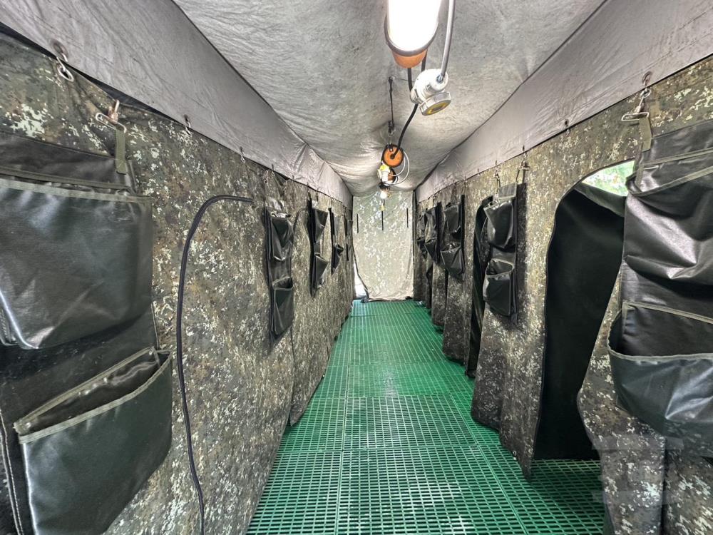 野戰沐浴機開設
