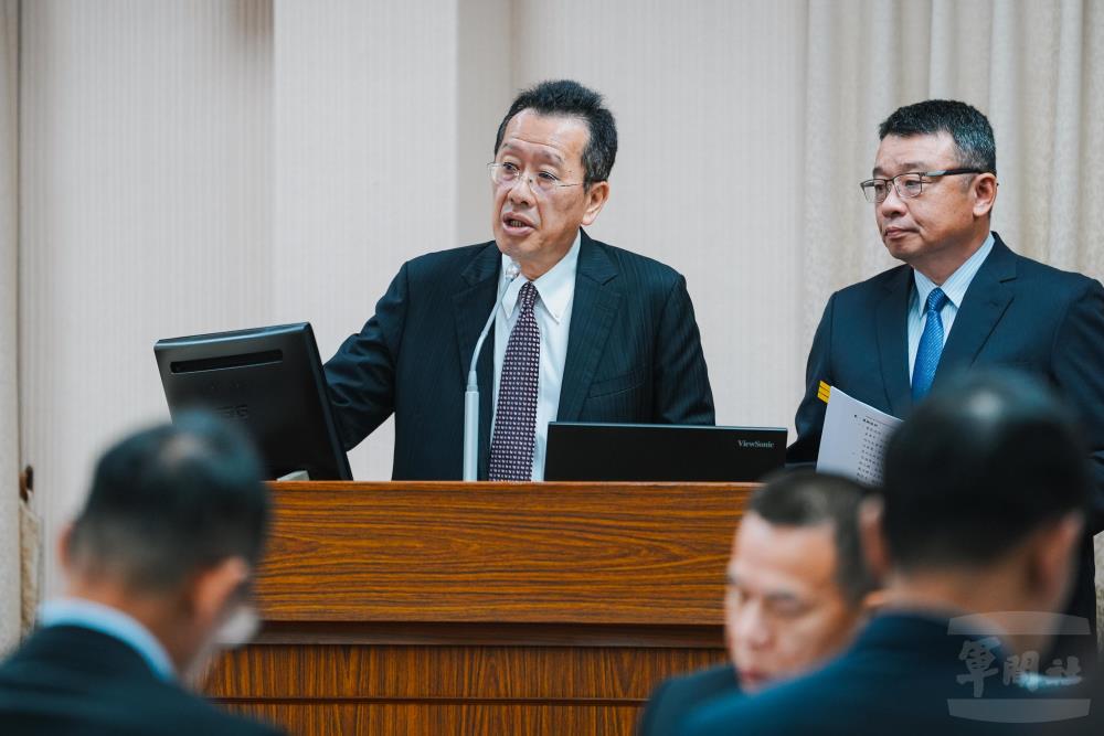 顧部長立院專案報告 推動無人載具戰力建構強化防衛戰力 顧部長立院專案報告 推動無人載具戰力建構強化防衛戰力