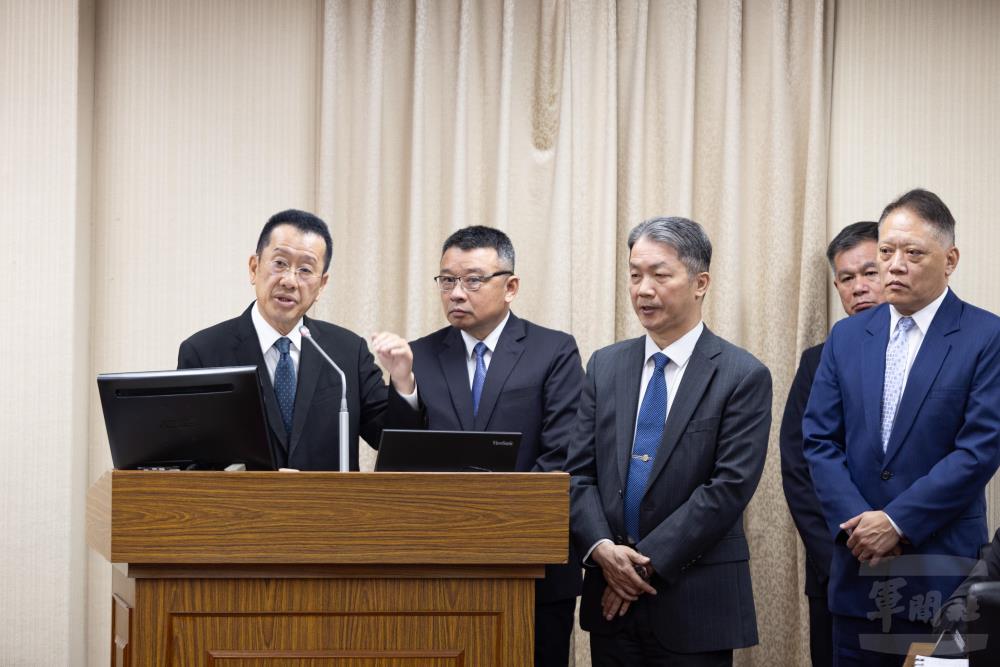 顧部長：兼顧政府施政與財政前提　籲請支持國防特別條例