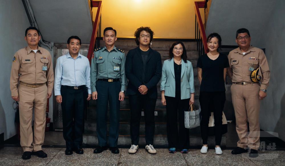 立法院外交及國防委員會沈伯洋召委一行,29日考察北部駐軍。(軍聞社記者吳東昇攝) 立法院外交及國防委員會沈伯洋召委一行,29日考察北部駐軍。(軍聞社記者吳東昇攝)