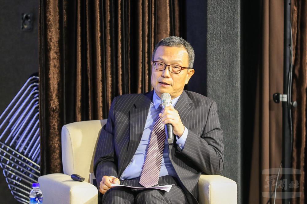 國防安全研究院委任資深研究員黃希儒。（軍聞社記者王進福攝）