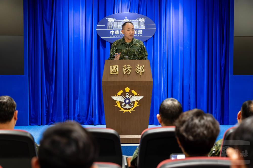 中共針對性軍演 國防部:沉著應處確保國家安全 中共針對性軍演 國防部:沉著應處確保國家安全