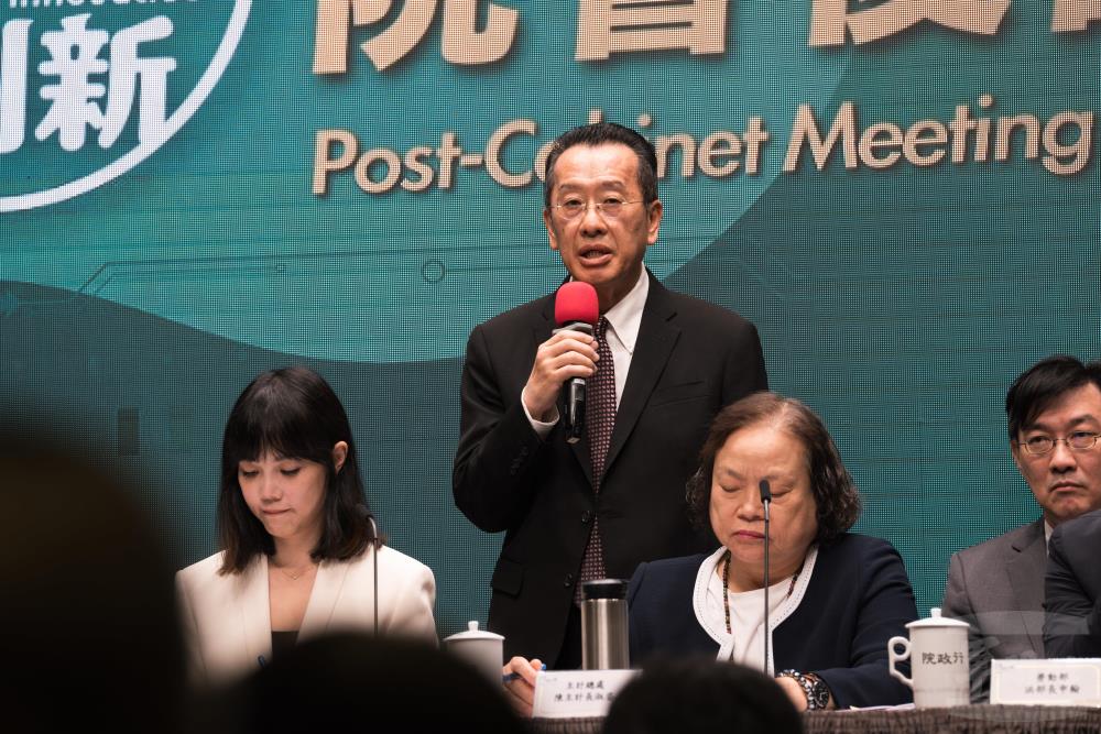 行政院通過韌性特別預算案　顧部長：戰備存量30天提升至120天