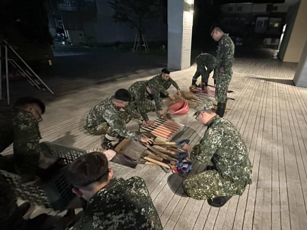 因應豪大雨威脅　第四作戰區完成災防兵力部署