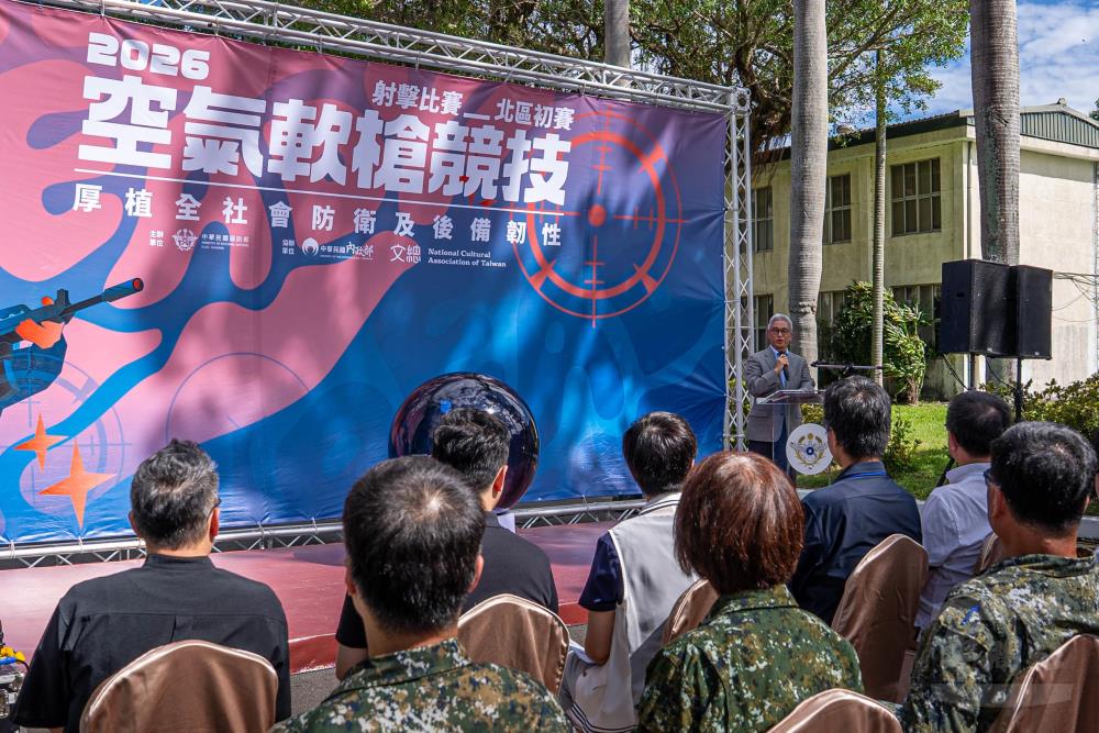 徐副部長於開幕典禮致詞。（軍聞社記者尤昱翔攝）