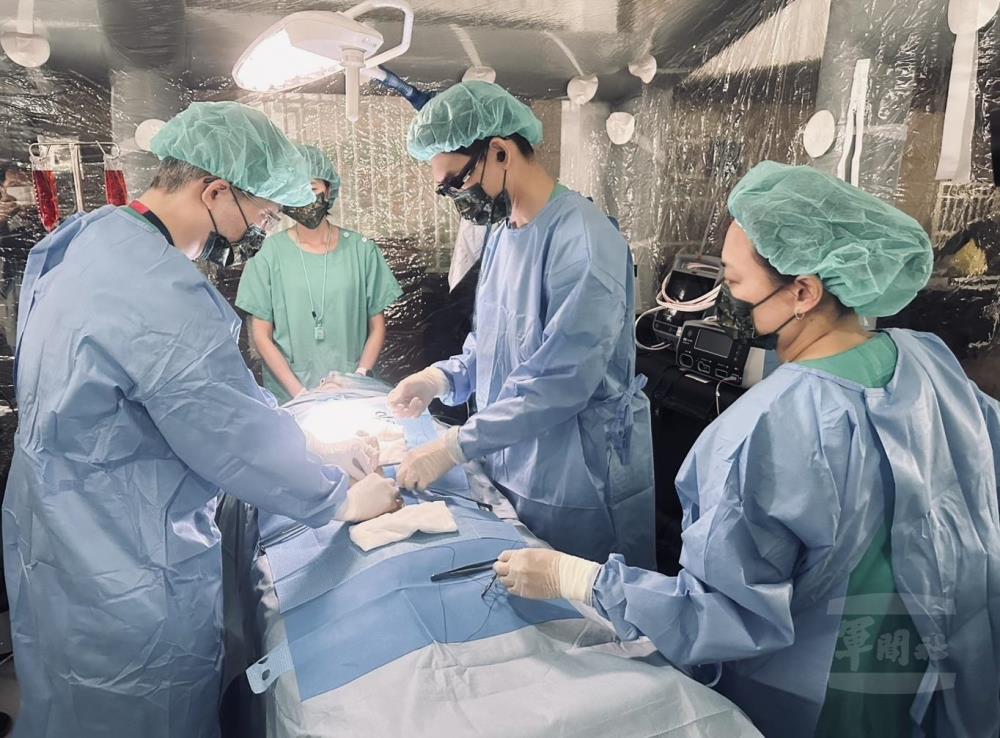 澎湖軍公民整合演練　強化韌性醫療體系