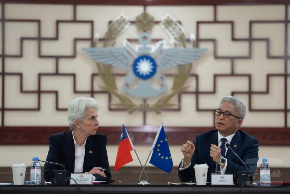 徐副部長接見歐洲議會「安全暨防衛委員會」訪團