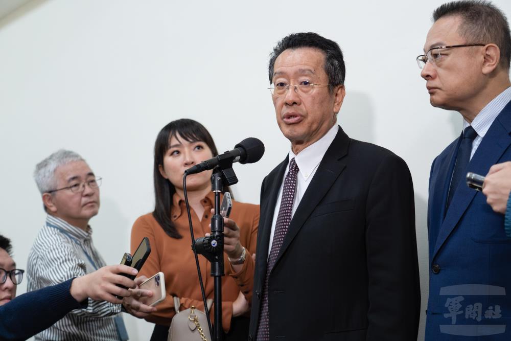 顧部長：經清查無實彈短缺　釐清管理疏失移送檢調偵辦