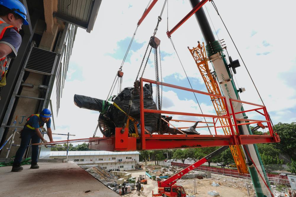 「日本造三八式75公厘山砲」。（軍聞社記者李恬恬攝）