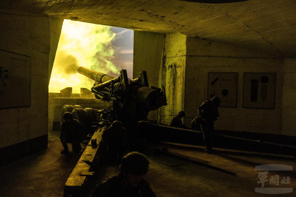陸軍馬祖防衛指揮部日前實施「114年第3季雲台操演」。（青年日報提供）