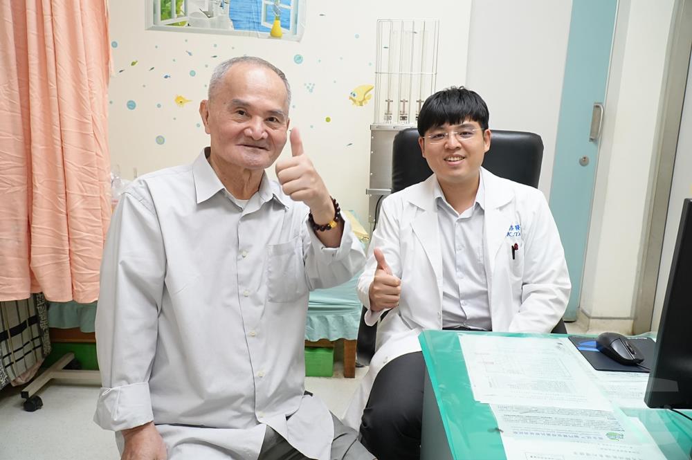 國軍臺中總醫院精準醫療 助八旬翁恢復自立生活 國軍臺中總醫院精準醫療 助八旬翁恢復自立生活