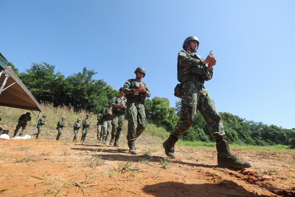 工兵部隊駐地實爆訓練