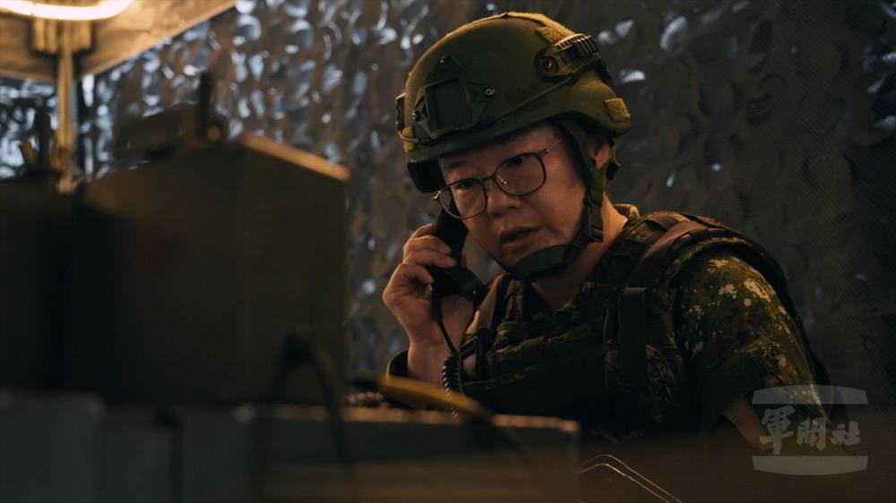無線電測試。(軍聞社記者莊家豪攝) 無線電測試。(軍聞社記者莊家豪攝)