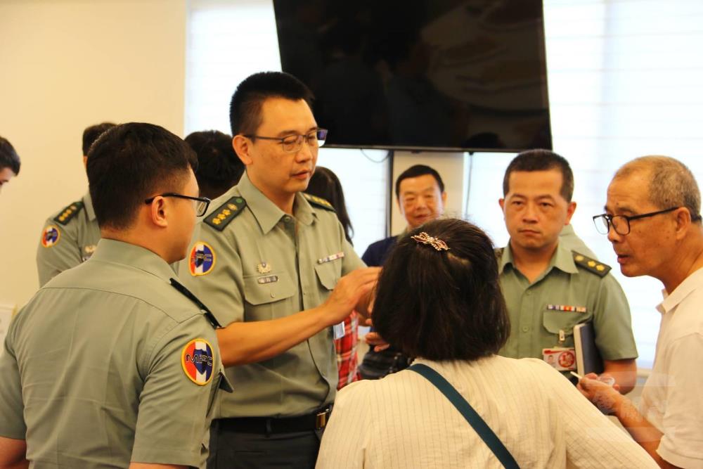 國防部軍備局生製中心第401廠日前舉辦家屬懇親活動。(軍備局第401廠提供) 國防部軍備局生製中心第401廠日前舉辦家屬懇親活動。(軍備局第401廠提供)