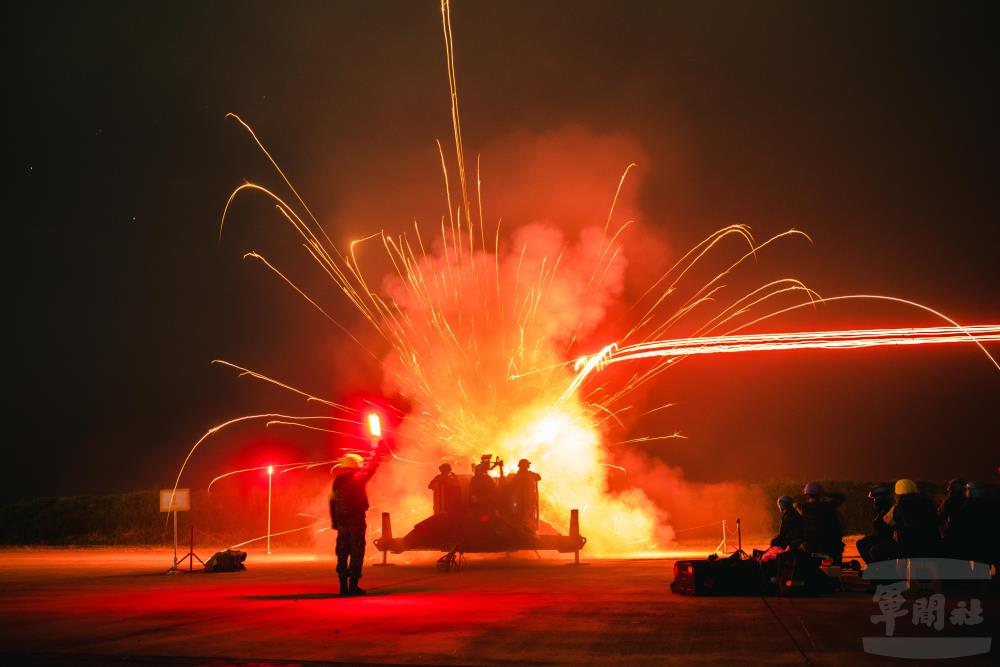 【影】空軍防空部隊實彈操演　展現強大作戰效能