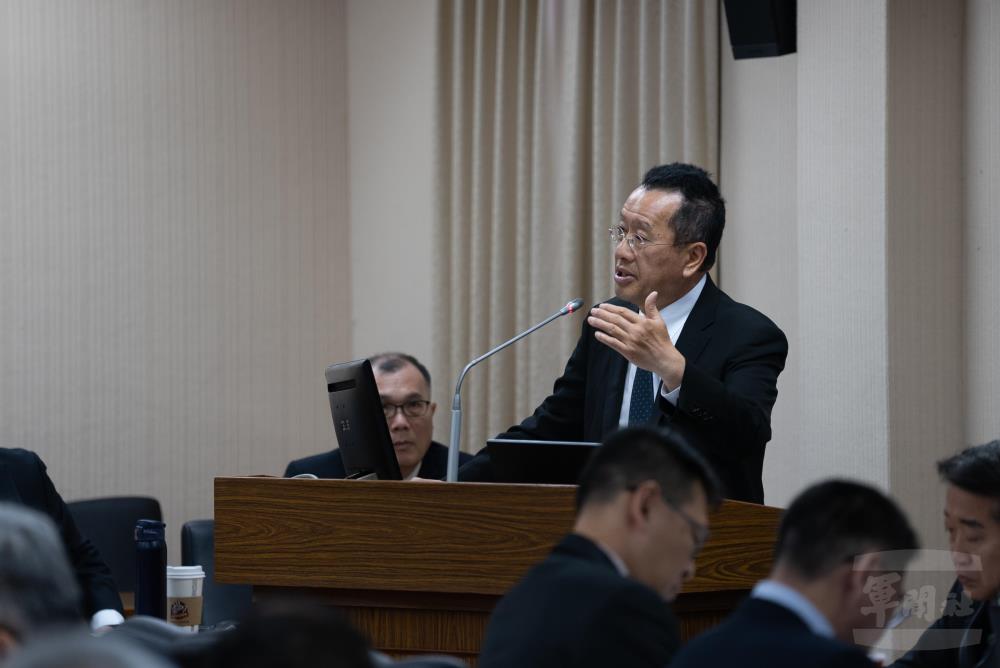 顧部長立院報告 說明精神戰力建構及心理韌性作為 顧部長立院報告 說明精神戰力建構及心理韌性作為