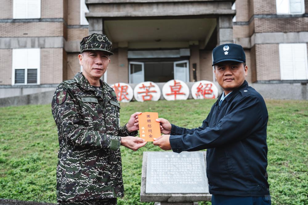 梅總長視導偏遠地區防務　慰勉官兵戍守辛勞