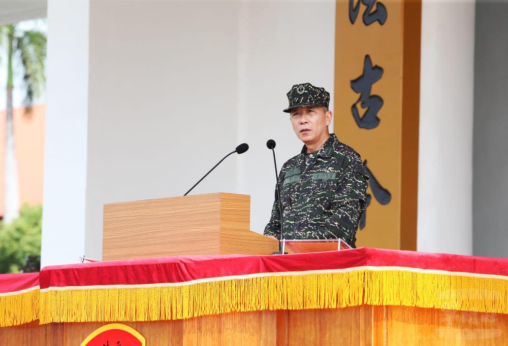 梅總長期勉入伍生返回各校提升本職學能，迎接未來每一個階段的挑戰。（軍聞社記者侯凱議攝）